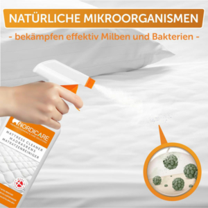 Effektiver Matratzenreiniger gegen Milben